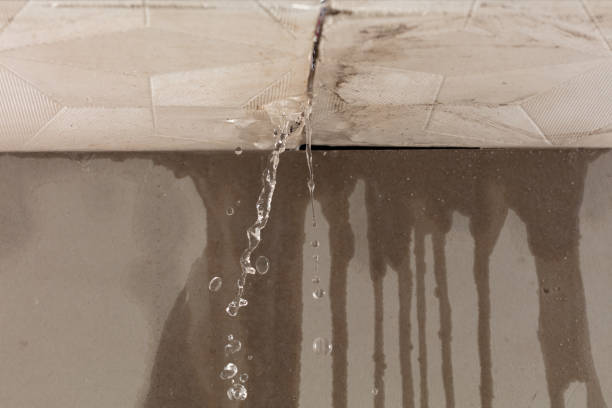 Professional Water Extraction technician working in Bay City, OR